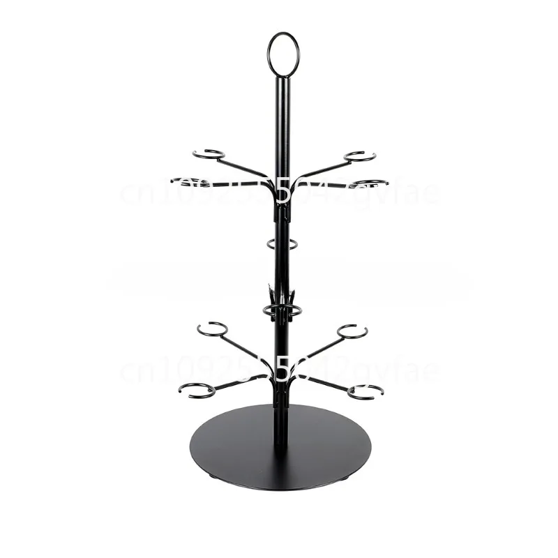 INTELLIGENT 3 Tier Wine Glass Holder Freestanding Tabletop Storage Rack Cocktail Glass Tree Display Stand