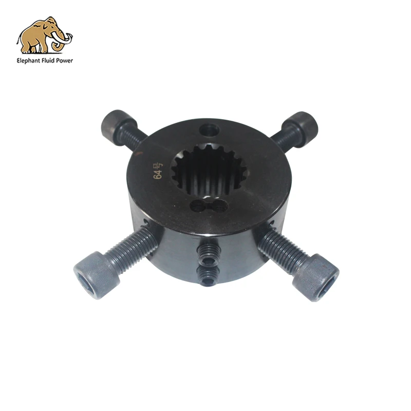 

Резиновая муфта гидравлического насоса 64. # 20 см 4 отверстия 17T 125*58*51*62 Большой вал