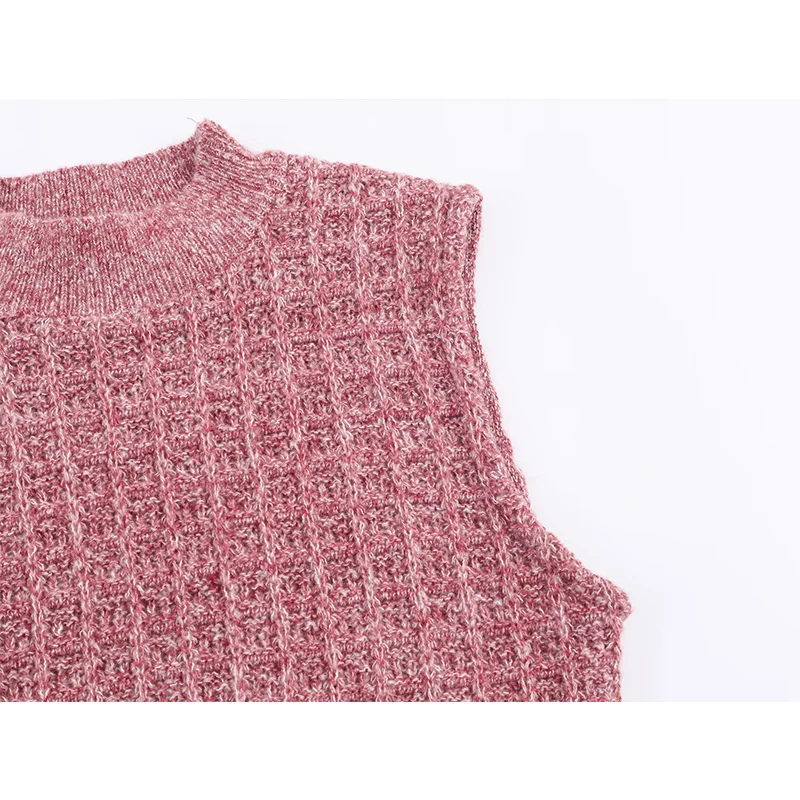 فستان أنيق أنيق بحاشية من الفرو الصناعي للنساء موضة جديدة فساتين قصيرة محبوكة بدون أكمام للسيدات فساتين حفلات الخريف النحيفة الجديدة ﻿