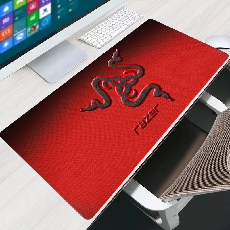 

Gaming Accessories Mouse Pad Gamer Cabinet Mousepad Anime Support Laptop Razer Logo Keyboard Pad Office PC Accessory Desk Mat
