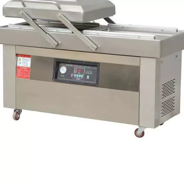 

Double chamber vacuum packaging machine, vacuum packaging machine, chicken leg vacuum machine