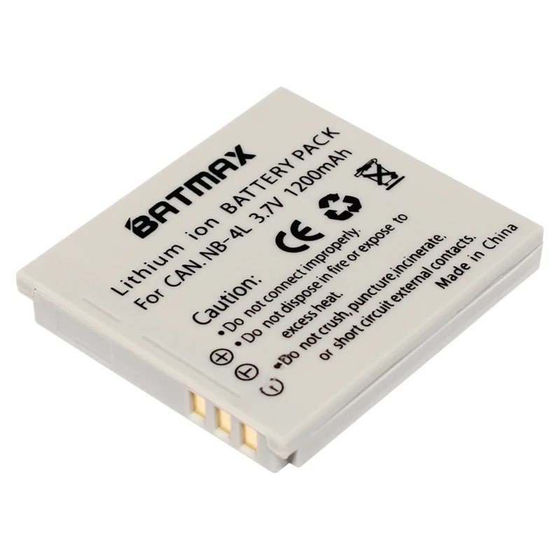 NB-4L NB4L NB 4L بطارية (1 حزمة) لكانون IXUS 50 55 60 65 80 75 100 I20 110 115 120 هو 130 117 220 225 230 HS SD780 SD960