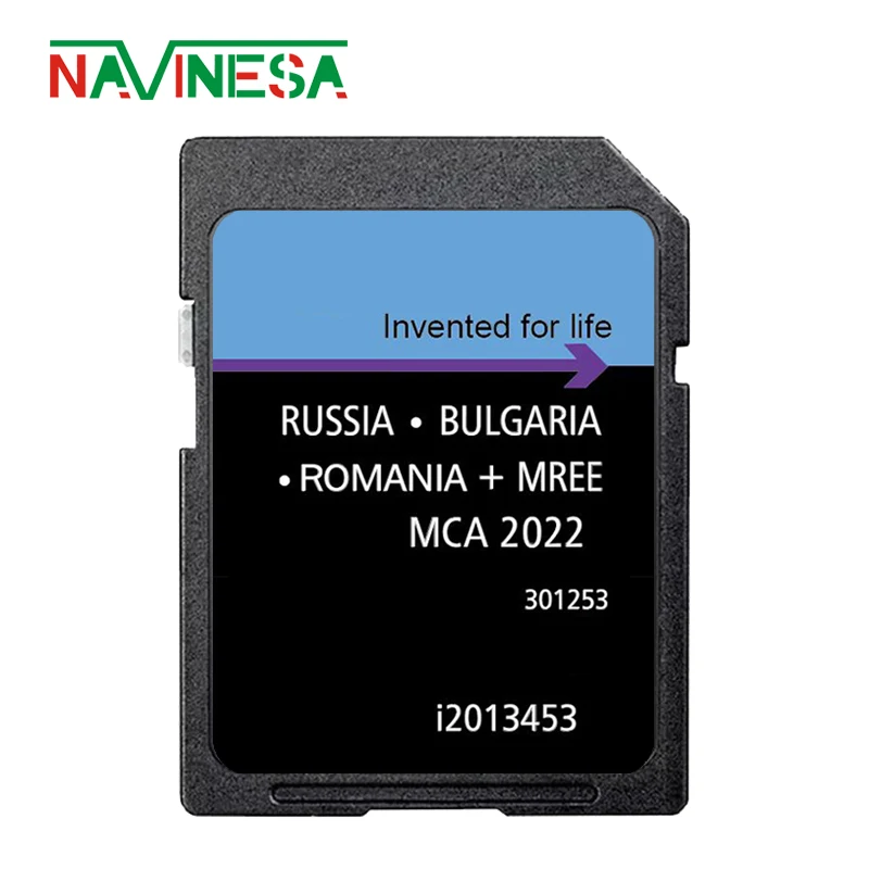 8GB Update Map Version 2022 for Ford Focus Car MCA System Navigation Multimedia SD Card GPS East Europe i2013453