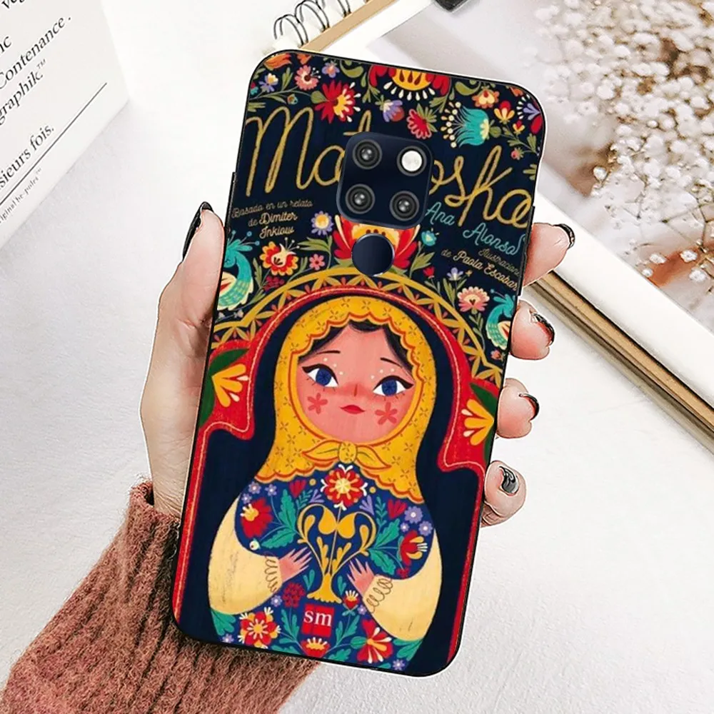 Russian Dolls Matryoshka Phone Case For Huawei Mate 10 20 30 40 50 Lite Pro Nova 3 3i 5 6 SE 7 Pro 7SE