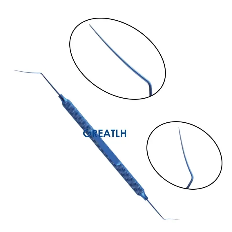 안과 수술 기구 저장소, 홍채 복원기, 3 가지 유형 선택, 0.7mm, 0.5mm