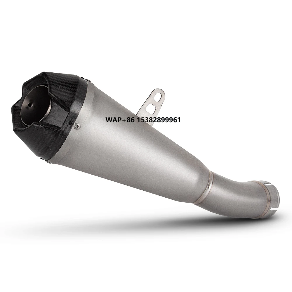 

For ZX10R ZX-10R 2021-2024 Motorcycle Exhaust Slip on Line Modify Titanium Alloy Carbon Tip Muffler Original Escape