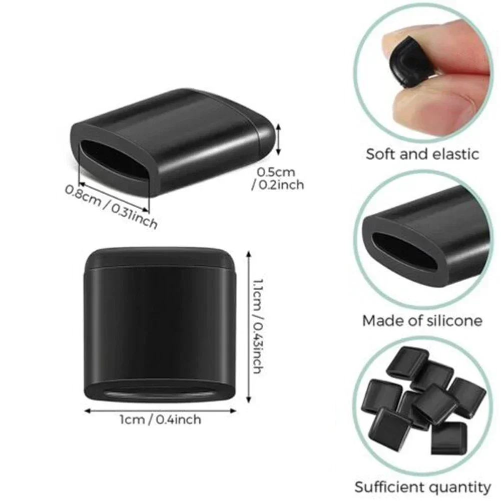 Air Fryer Rubbers Bumpers Fit Power Air Fryer Crisper Plate Air Fryer Replacement Protective Covers Kitchen Accessories