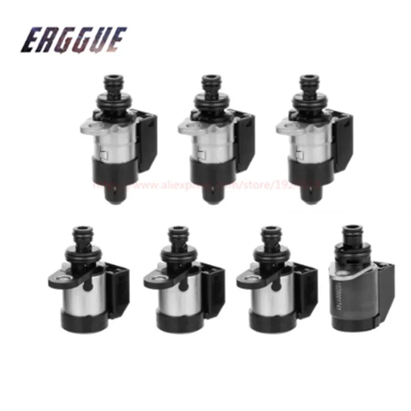 7 PCS Original RE5R05A A5SR 0260130030 31941-90X00 0260130031 31941-90X01 Transmission Solenoids Kit For Nissan Infiniti EX35