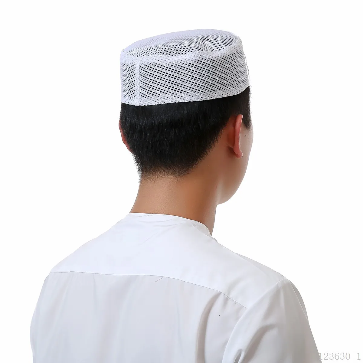 Ramadan Caps Summer Dubai Muslim Man Boubou Kippah Saudi Kufi Worship Hat Mesh Islamic for Men Prayer Dropshipping