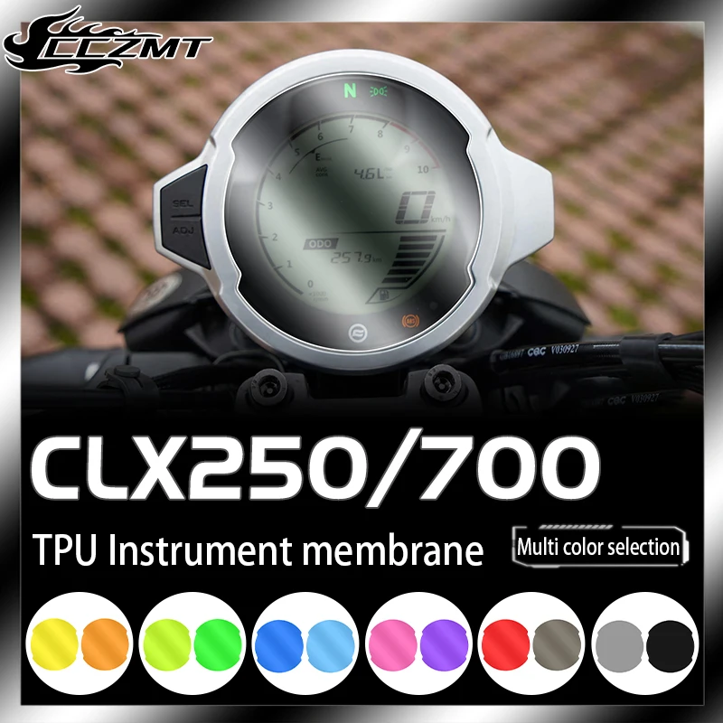 For CFMOTO 250CLX 700CL-X Headlight Film Instrument Film Transparent Protection Film Sticker Modification