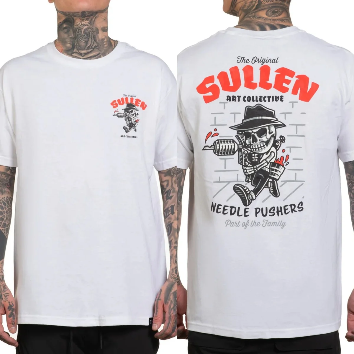 2026 Summer Sullen Clothing Graphic Cotton T-shirt Unisex Summer Short Sleeve Fashion Brand Tee Luxury Casual Vintage Tees