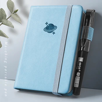 A7 Mini dizüstü kayış not defteri elastik bant cep küçük kitap öğrenci kitap tutma el okul ofis malzemeleri okula geri