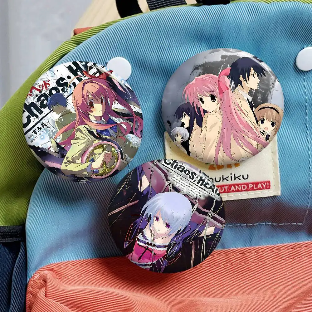 1 قطعة أنيمي C-Chaos H-Head جديد دبابيس لينة زر دبوس مضحك سخيف Gnarpy على لوح التزلج ميمي شارة ألعاب جمع الهدايا