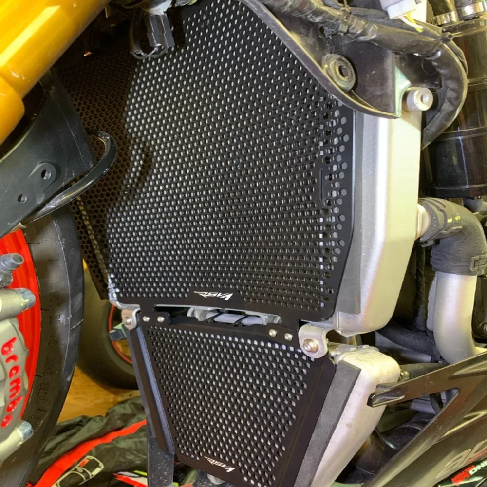 For Aprilia Tuono V4 1100 RR Factory RSV4 1100 Factory 2015-2025 Radiator Grille Guard Cover Protector Protection Radiator Guard