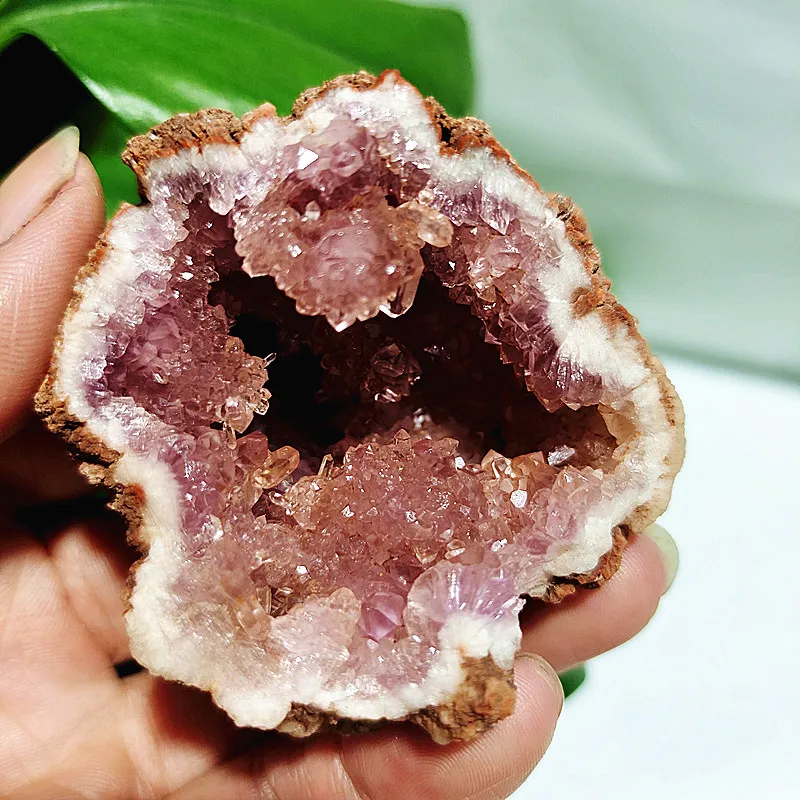 

Argentina Natural Pink Amethyst Stone Quartz Raw Crystal Geode Room Decoration Amethyste Real Mineral Spiritual Healing Crystals