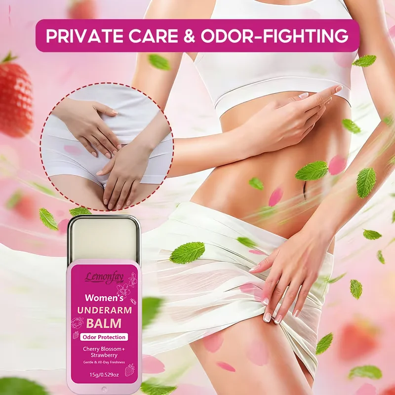 Pasta Corporal Refrescante para Mujer, Tamaño Viaje, Fragancia Duradera, Uso en Axilas y Zona Íntima, Estuche Metálico Rosa, Uso Diario, Deportes al Aire Libre