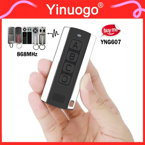 프로그래밍 868MHz LiftMaster TX4EVF TX2EV TX4EV Chamberlain TX2REV TX4REV TX4EV-F 게이트 원격 제어 차고 도어 오프너