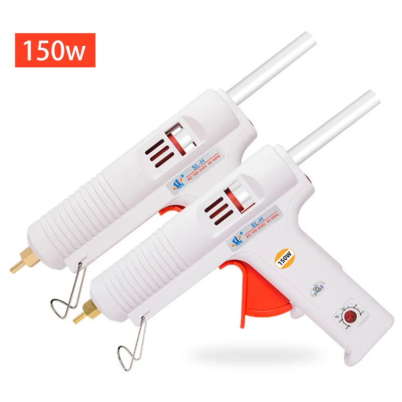 1 Pcs 80 150W Hot Melt Glue Gun Adjustable High Temperature Glue Gun Graft Repair Tool Heat Gun AC110-240V For 11mm Glue Stick