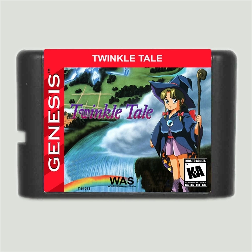 Twinkle Tale  16bit MD Game Card For Sega Mega Drive For Genesis