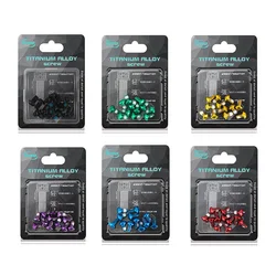 12pcs Bicycle Disc Brake Rotor Torx Bolt T25 Torx M5x9mm MTB Bike Stainless Steel Disc Brake Rotor Fixing Screws Cycling Parts