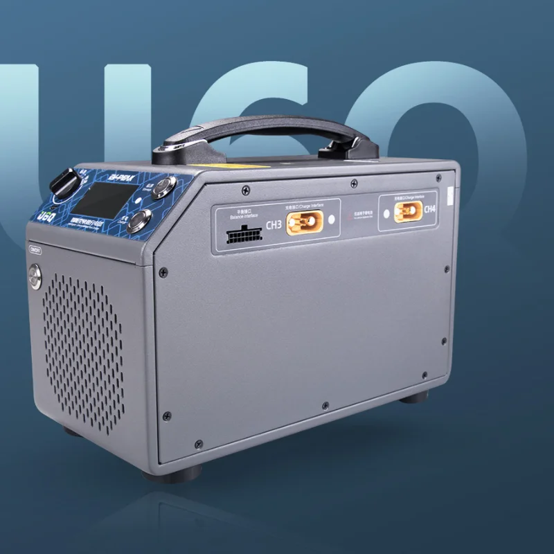 

EV-PEAK U6Q 3000W/60A Quad Channels Intelligent Balance Fast Charger for Battery Car Charger