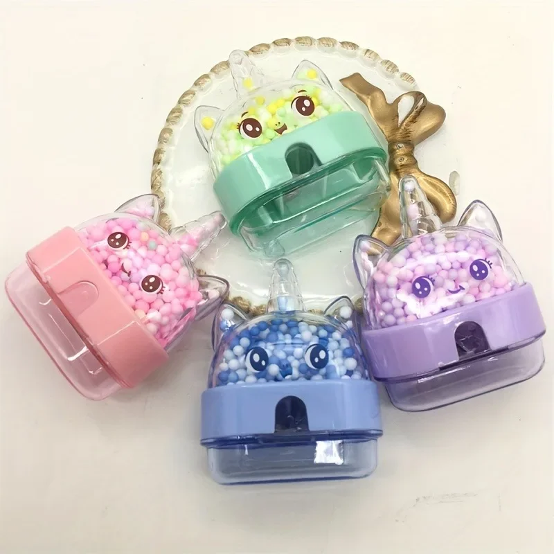 Unicorn Pencil Sharpener back to school Office 1pc Stationery Kawaii Animals Cartoon  Accessories Gift Kawaii School Supplies