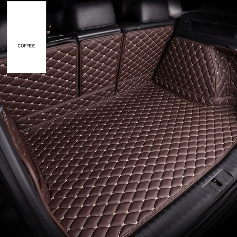 

Custom Leather Car Trunk Mats For Volvo XC60 2018 2019 2020 2021 2022 2023 All Models Interior Details Car Accessories Carpet