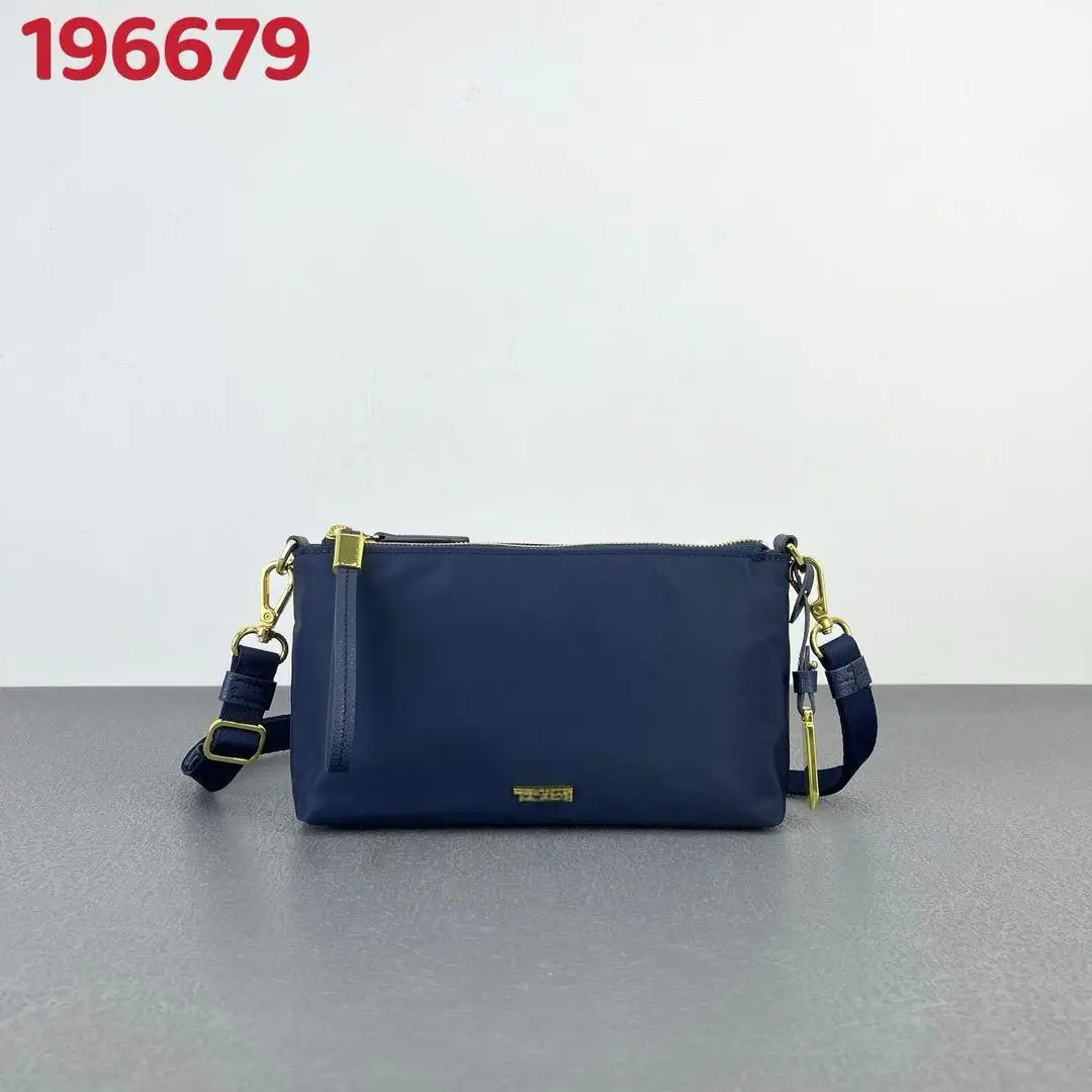 Elegante bolso cruzado para mujer, bolso de hombro ligero de nailon impermeable 196679