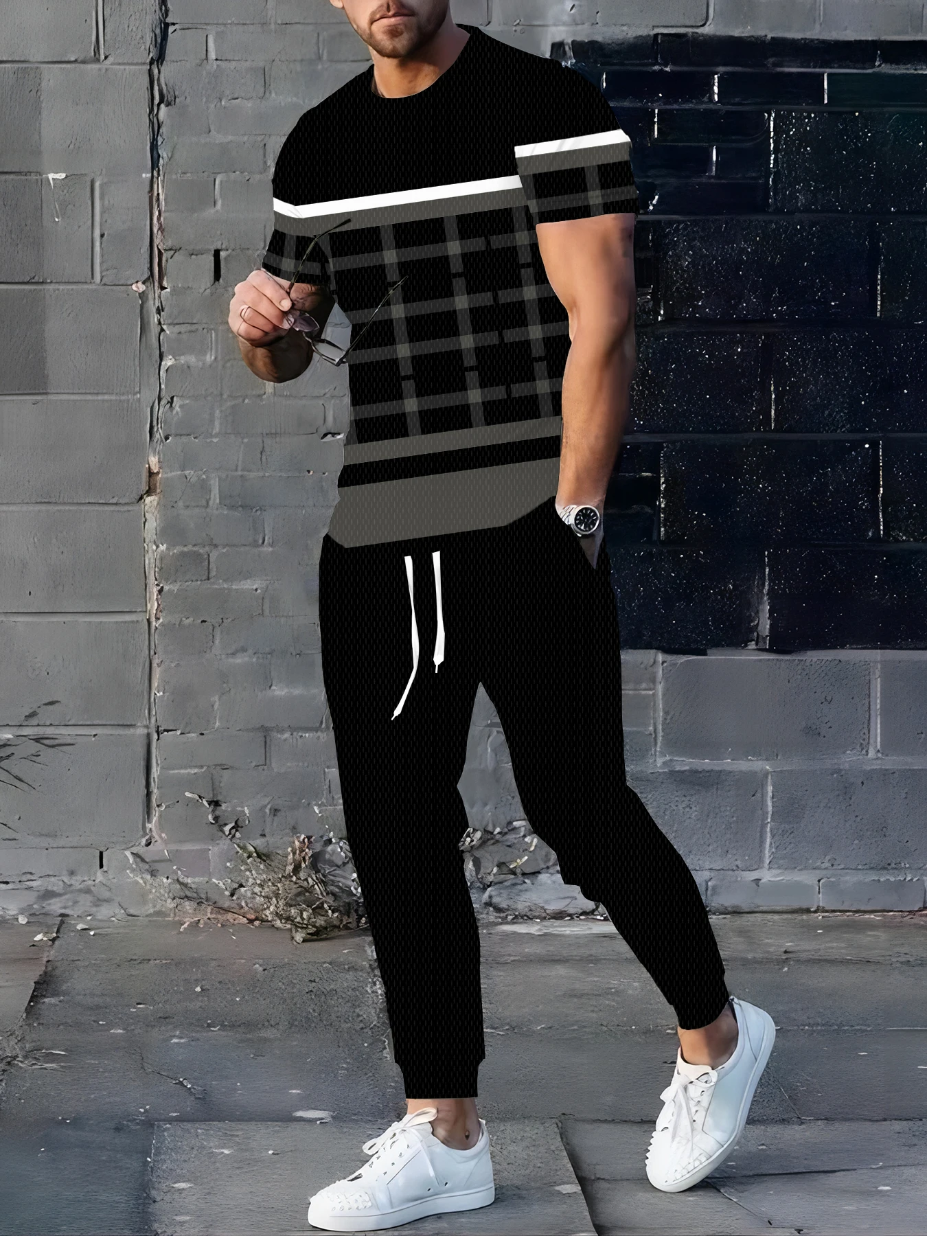 

Hot-selling men's suits for summer Casual fashionable outdoor and streetwear