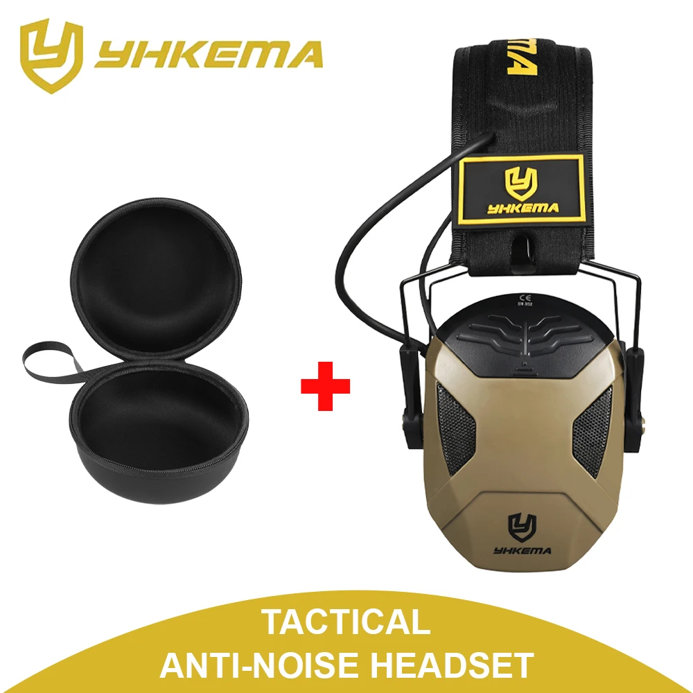 

Tactical anti-noise Earmuff for Hunting shooting Noise reduction Electronic Hearing Protective Ear Protection Foldable