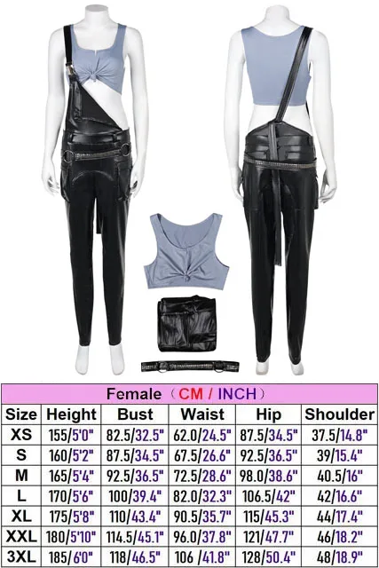 Judy Alvarez Cosplay Costume pour femmes et filles, déguisement adulte, salopette en cuir fantaisie, pantalon en Y, Halloween, carnaval imbibé, jeu, 2077