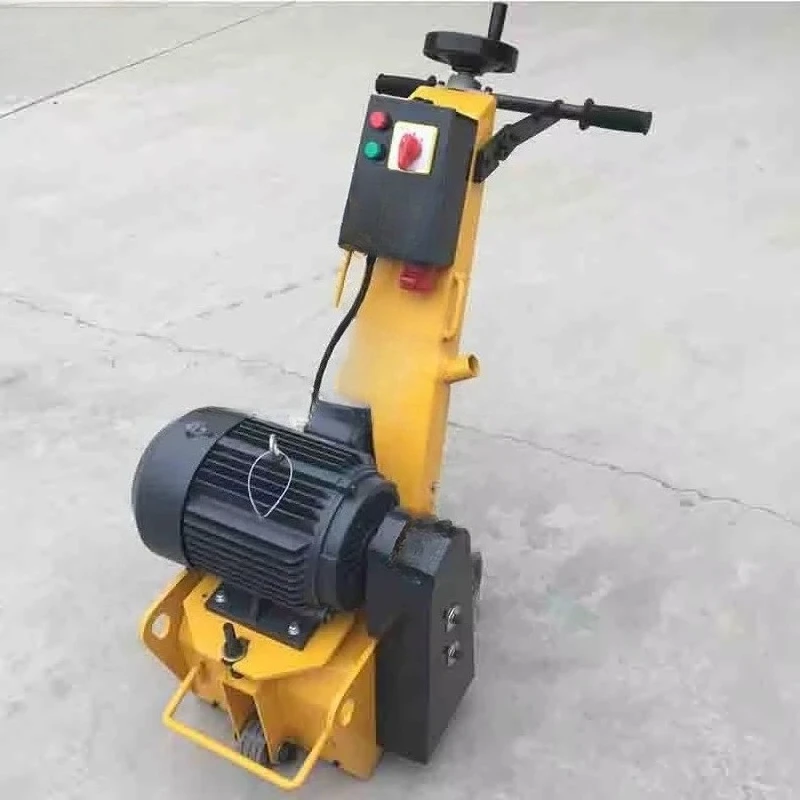 Electric Concrete Scarifier for Road Marking Removal Hand Push 250mm Removing Width Concrete Floor Milling Machine