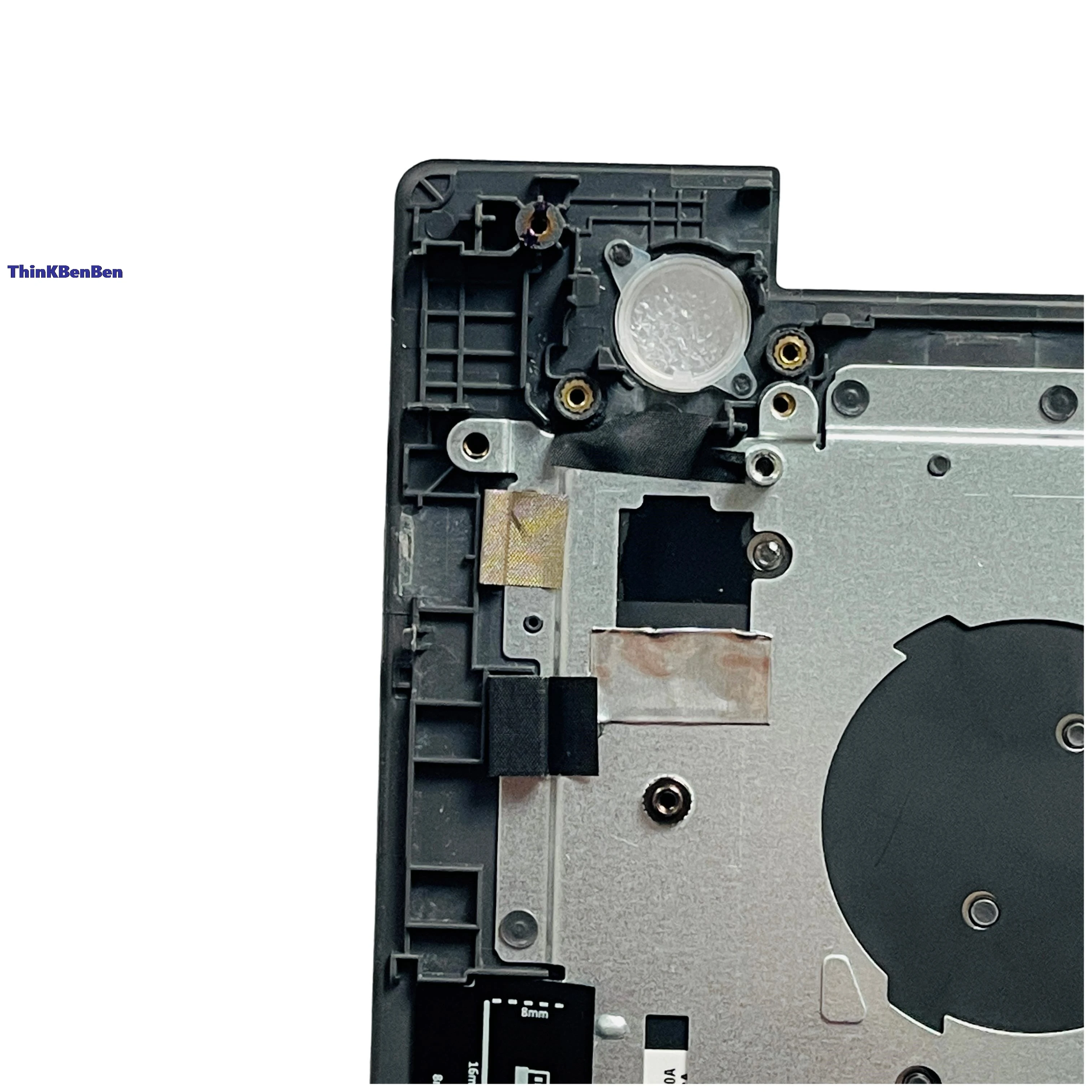 Capa Estojo Superior Palmrest Shell, Reino Unido Inglês Teclado Mineral Cinza, Lenovo ThinkBook 14 14IML 14IIL 5CB0W44371