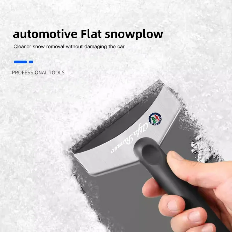 Car Snow Shovel Defrosting Ice Scraper Tool Snow Removal For Alfa Romeo Giulia Stelvio Giulietta 156 159 147 Brera Dis