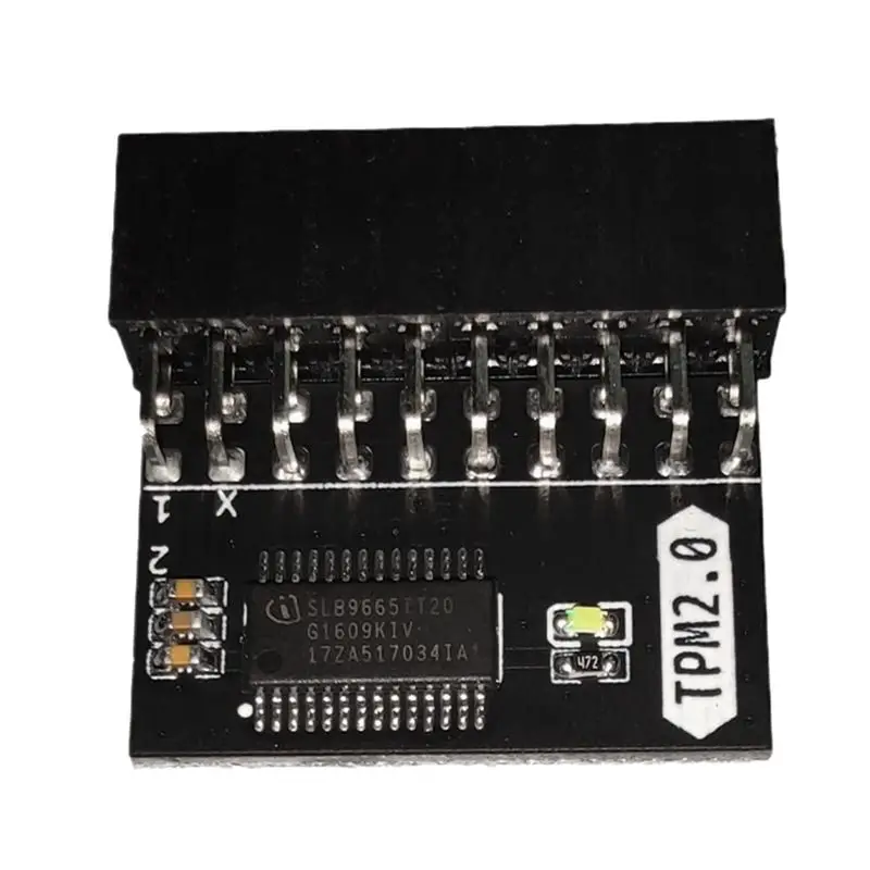 A98Z LPC 20Pin Encryption Security Module Board Remote Control TPM2.0 LPC 20 Pin Motherboards Card For ASUS MSI ASROCK