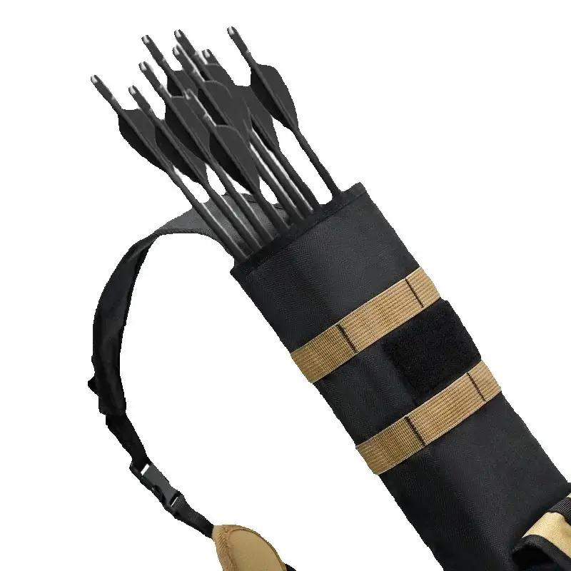 

Equipped with Molle system, military tactical hunting arrow frame, quiver accessories, multifunctional quiver backpack