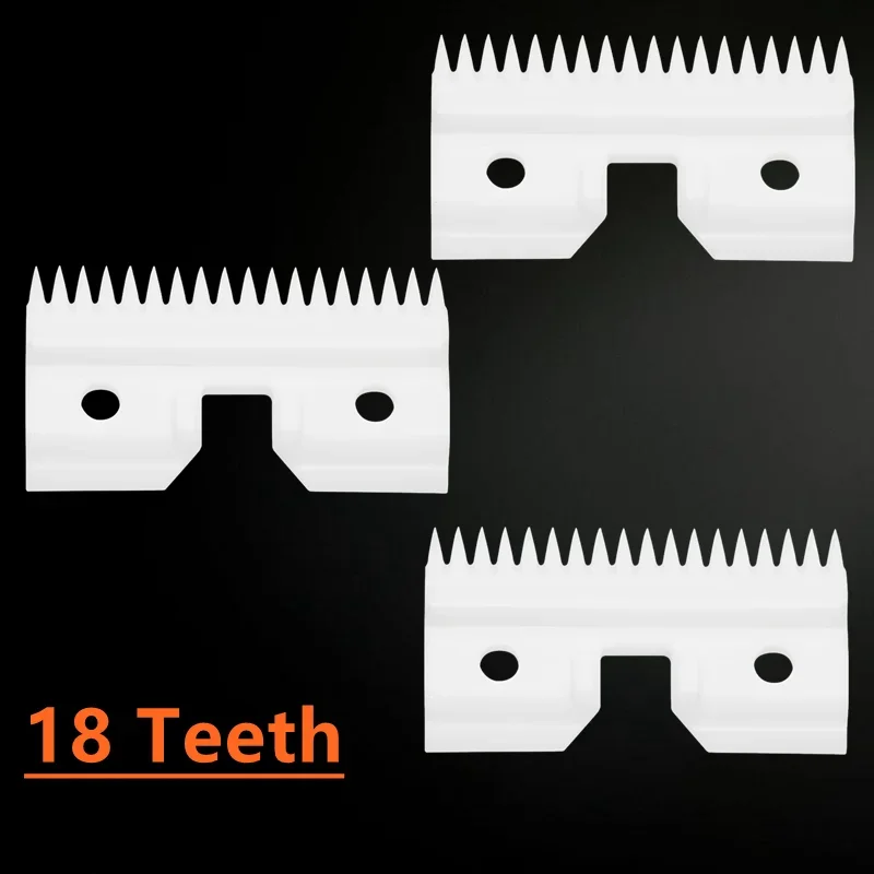 18 Teeth Cutter Coarse Pet Clipper Replacement Blade For Andis Ceramic Edge, Oster A5,Oster Fast Feed and Walh KM Series