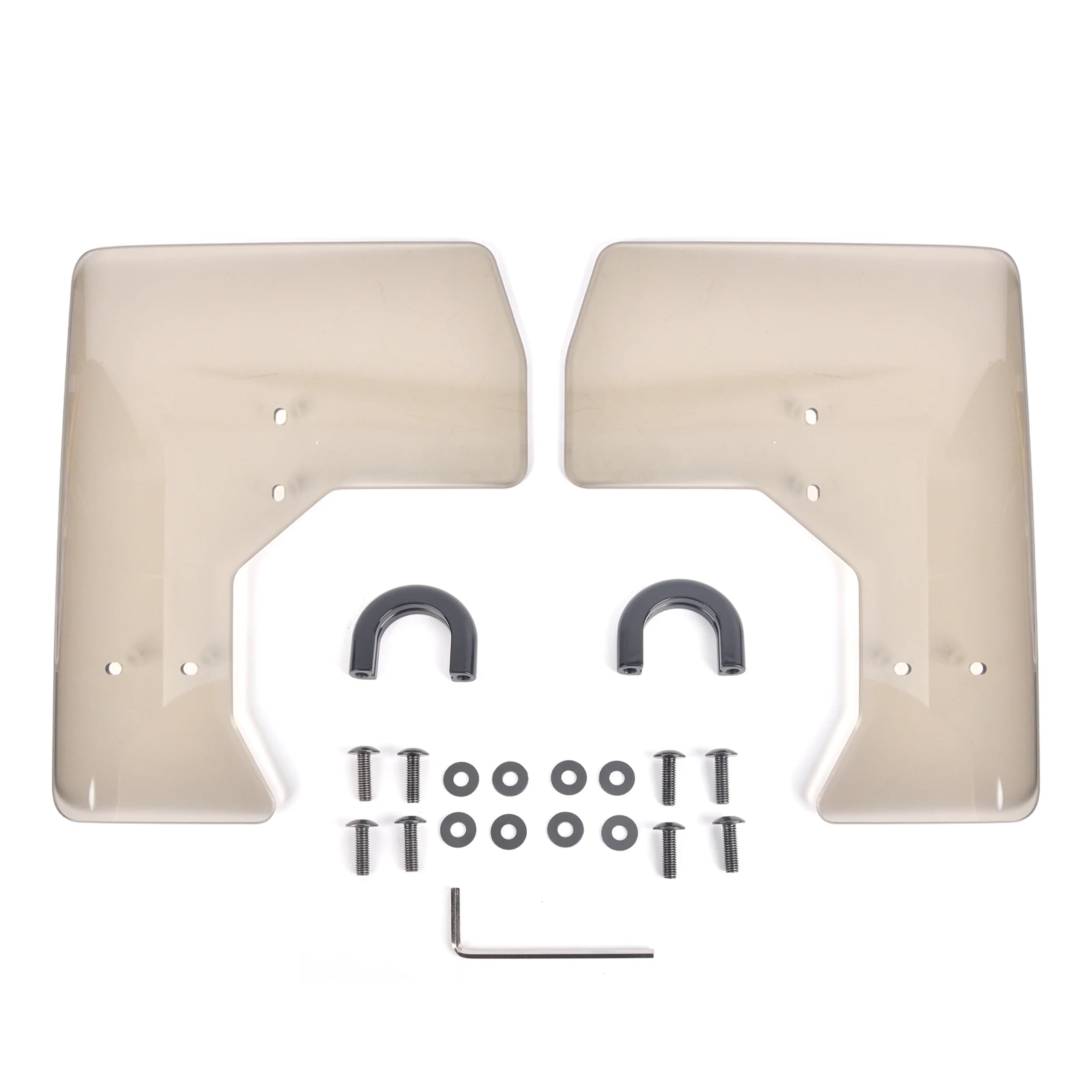 

PANICAL Spotlights Leg Air Deflector Auxiliary Lights Spoiler Bracket Bumper Windshield For Honda Gold Wing GL1800 F6B 2018-2025