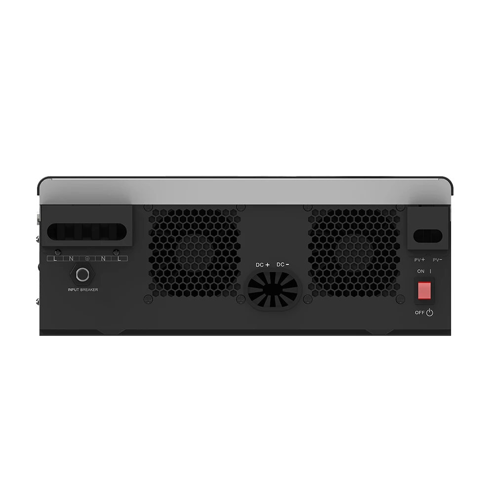 ต้อง PV19 EXP 4KW 6KW Hybrid Solar Inverter MPPT120A 2 สมาร์ทโหลดเอาต์พุตรวม WIFI + ขนาน + BMS Board 450VDC