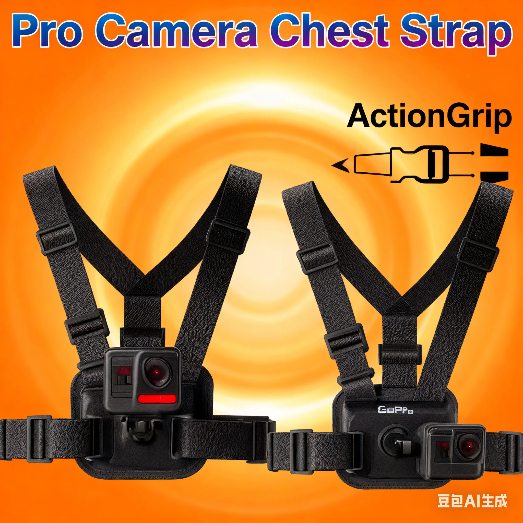 For Insta360 Chest …