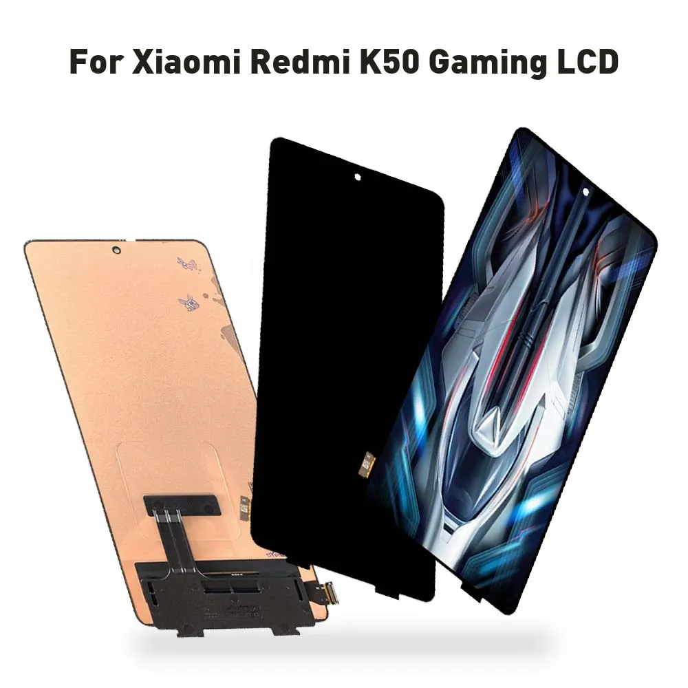 6.67'' AMOLED Screen For Xiaomi Redmi K50 GAMING LCD Display Touch Digitizer Replacement Part k50 gaming 21121210C Assembly