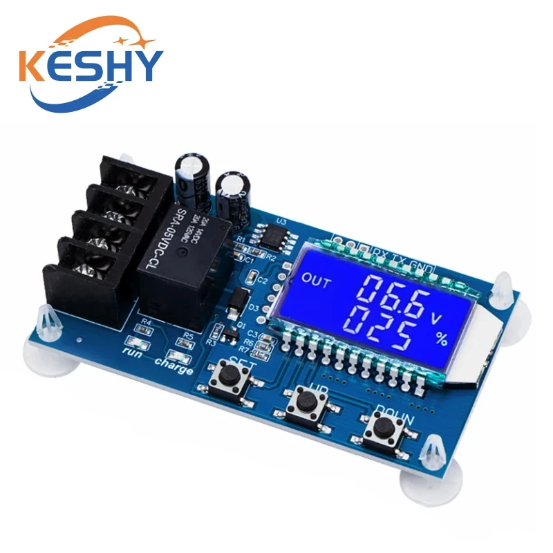 XY-L10A 6-60v 10A Lead-acid Solar Storage Battery Charge Controller Module Protection Board charger Time Switch Battery Capacity