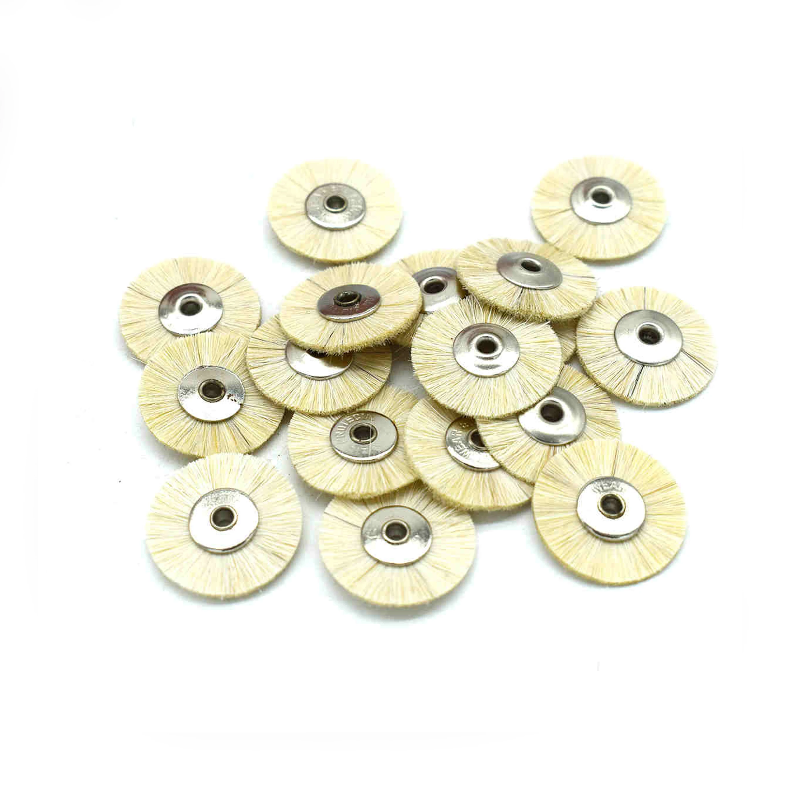 100pcs  22mm Jewelry Polishing  Brush Wheel  Medium Hard Soft Jewelry tool