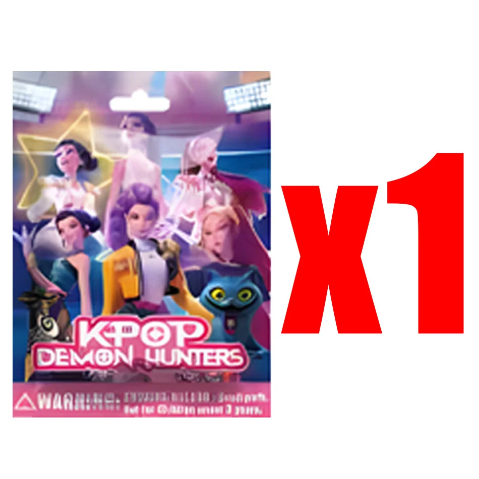 Kpop chasseurs de démons Figure sac aveugle chasseurs de démons Figure Huntrix figurines jouet Derpys tigre Rumi Mira Zoey chatte Figurine ornement
