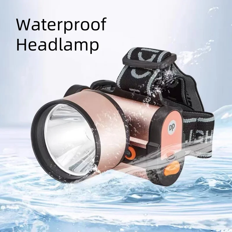 USB Rechargeabl LED Headlamp High Power Headlight Led Head Torch Camping Search Light Head Flashlight for Fishing Lantern