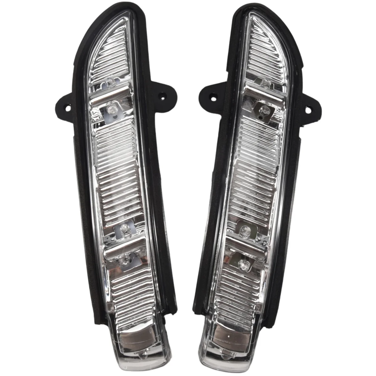 N29R_Car Front LH+RH Mirror Turn Signal Light for Mercedes W211 W221 07-10