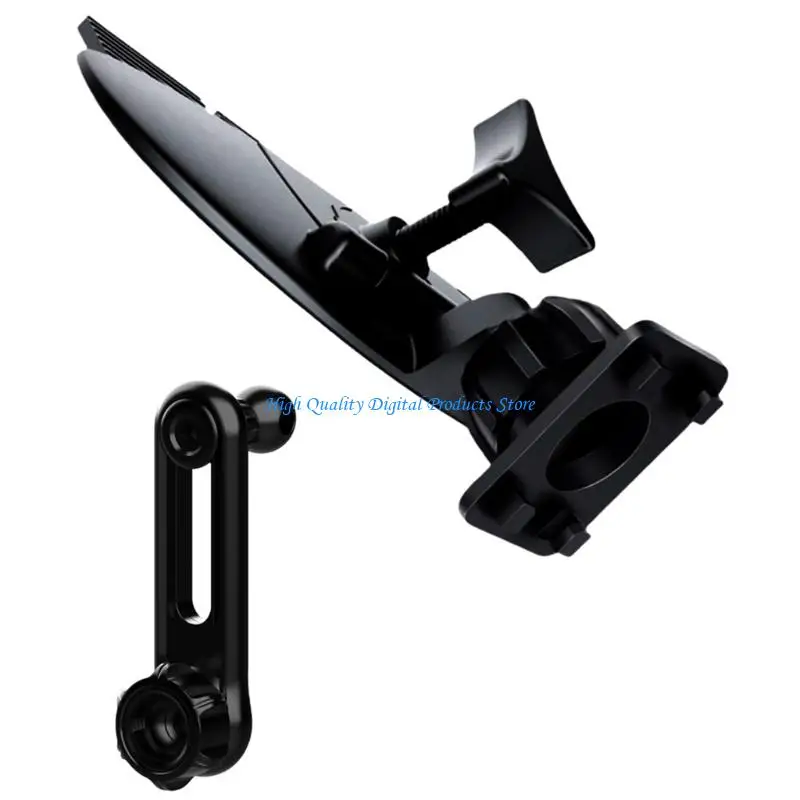 U2JE 360 Degree Rotating Car CDs Slot Mount Bracket For Smartphones 4 To 7inches