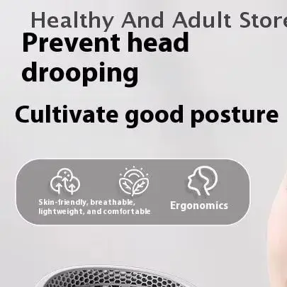 وسادة دعم عنق الرحم للجنسين مضادة للفيونكة، قوس عكسي ثابت لحماية الرقبة والكتف المستقرة في المكتب