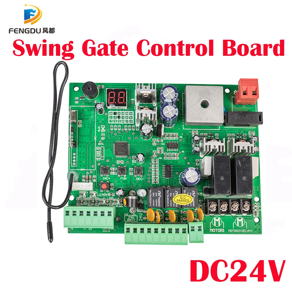 

Автоматическая панель управления открыванием распашных ворот с двойными рычагами, панель управления умным управлением для открывания распашных ворот