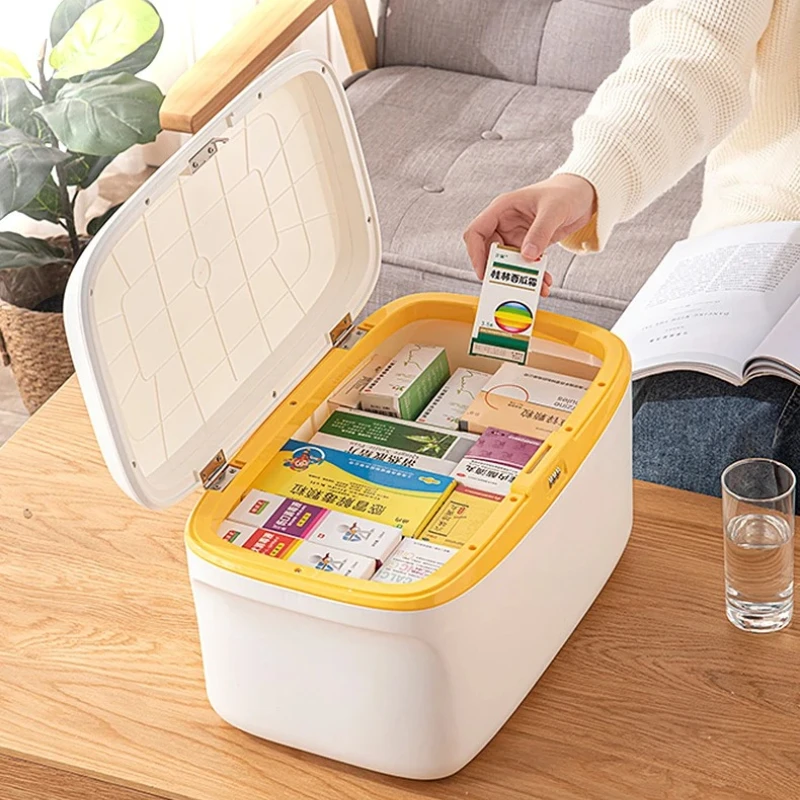 ‌Premium Lockable Storage Box for Home - Secure Document Organizer Medicine Cabinet Privacy Safe, Multi-Purpose Storage Solution - view 2
